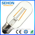 China Supplier T45 2W E27 E26 B22 Tubular Antique LED Filament Light Bulbs